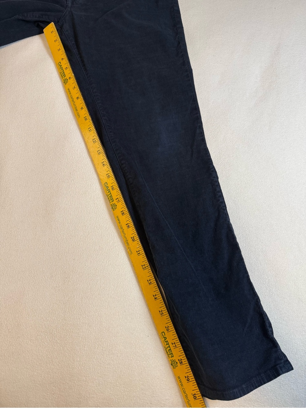 Bonobos Corduroy Pants Mens 32 X 30 Straight Leg Dark Blue Flex Weekday Chino - Picture 6 of 13